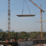 Speeding up the construction work of Polish National Stadium