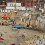 Speeding up the construction work of Polish National Stadium